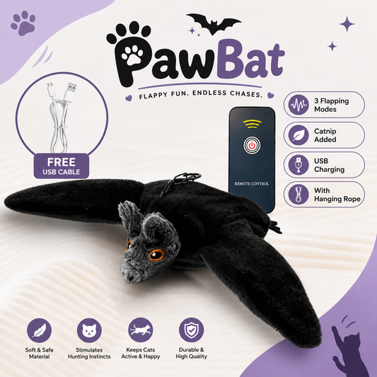 PawBat™ Flying Bat Toy